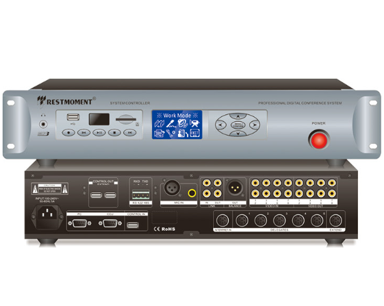 全數(shù)字高端會議主機(jī)RX-M6600/VB（討論+視頻+表決+錄音）